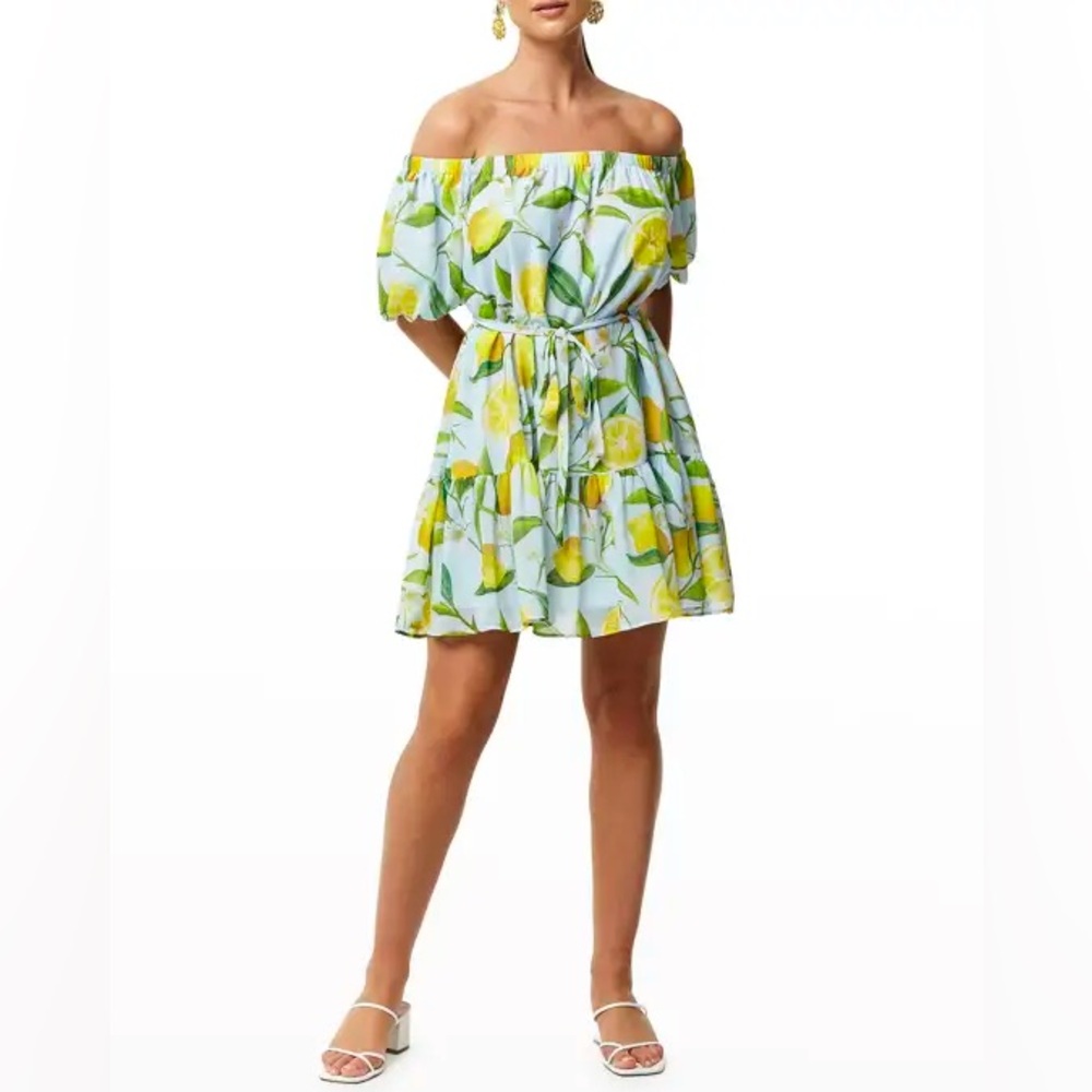 Mestiza New York Willow Off-Shoulder Mini Dress, NWT